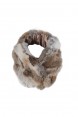 Gola Aberta em Pele Natural Bege 70x13 cm