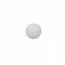Puxador Redondo Liso Branco em Cerâmica 4 x 4 x 3  cm