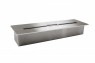 Queimador Ecológico p/ Lareira em Aço Inox C45,6xL18,9xA9,5 cm