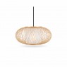 PENDENTE DE BAMBU NATURAL 40 X 30 CM