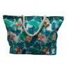 SACOLA SUMMER FOLHAGEM 50X35 CM 100% POLIESTER