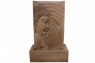 Fonte Decorativa Painel de Buda Cascata Grande 63X34X102CM