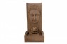 Fonte Decorativa Jardim Painel Buda Flor Polires 33X40X81CM