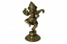 Escultura Indiana Ganesha em Metal Bronze 6x10,5 cm