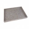 Bandeja em Madrepérola Natural Retangular A5xL45xC60 cm