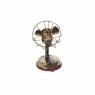 VENTILADOR ANTIQUE DE METAL NI2383 A14XD12 CM