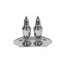 BANDEIJA DE SAL E PIMENTA  PE-5963  18,5x12,5x13 CM