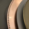 Sousplat Rose Gold Poliuretano 33X22