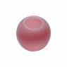 Led Oval Acabamento Cera Rosa A6,5xD7,5 cm