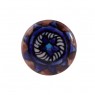 Puxador em Cerâmica Provençal Azul 2x2x6cm
