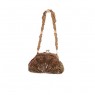 Bolsa em Tecido Bordada com Miçangas A12xC15 cm