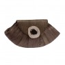 Bolsa Carteira em Tecido Cobre A17xC33 cm