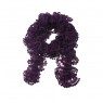 Echarpe Acrílico com Mini Pompons Roxo A160xL10 cm