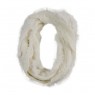 Gola Bordada com Pele Natural Branca A39xL26 cm
