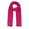 Echarpe Lisa Pink 220g com Franja Viscose 180x70 cm