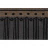 Cachecol Estampa Geométrica Cinza e Marrom c/ Franjas Acrílico 180x65 cm