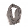 Gola Cinza c/ Renda de Algodão 190x35 cm