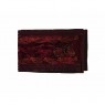 Echarpe Vermelho Bordô Bordado em Veludo 150x25 cm