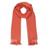 Echarpe Lisa Coral 220g c/ Franja Viscose 180x70 cm