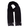 Xale Lisa Acrilico Preto 180X68 CM