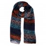 Xale 100% Poliester Animal Print Color 180X90CM
