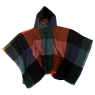 Poncho 100% Acrilico Colors com Capuz 135x135CM