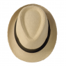 Chapeu Panama Bege 100% Papel Tam U!