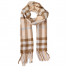 Xale 100% Poliester Xadrez Rose 180X35CM #