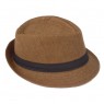 Chapeu Panama Marrom 100% Papel Tam U!