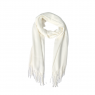 Echarpe em Viscose Lisa Kora com Franja 220 g A180xL70 cm