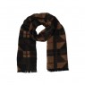 Xale 100% Acrilico Argyle Brown 180x30CM