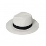 Chapeu Panama Off White 100% Papel Tam U