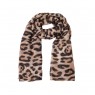 Xale 100%  Poliester Tigre Pele Medio 180X90 CM