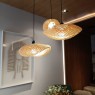 LUSTRE  DE PALHA 40x30x18