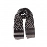 Xale 100% Acrilico Zebra Com Barrado Listras 200X30CM
