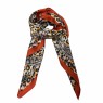 XALE ANIMAL PRINT ORANGE 100% POLIESTER 70 X 70 CM