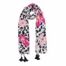 XALE 100%  POLIESTER PRINT FLOWERS 180X90 CM