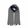 XALE 100%  POLIESTER LIBERTY BLACK/PELE 180X90 CM