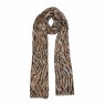 XALE 100%  POLIESTER PRINT BROWN BRILHO 180X90 CM