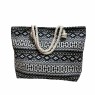 SACOLA SUMMER ETNICO  50X35 CM 100% POLIESTER