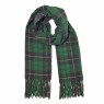 XALE 100%  POLIESTER XADREZ GREEN/BROWN 180X65 CM