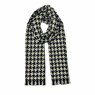 XALE 100% ACRILICO PIED POULE OFF WHITE/ PRETO 180X60 CM