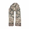 XALE 100% ACRILICO ANIMAL PRINT FENDHI E PRETO180X60 CM