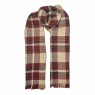 XALE 100% ACRILICO XADREZ RED/FENDHI 180X60 CM