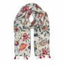XALE 100%  POLIESTER  VINTAGE MARFIM 180X90 CM