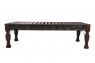 Banco de Madeira Trabalhado A53xC180xL76 cm