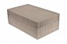 Caixa Decorativa Quadriculada em Osso A8xC21xL13 cm