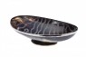 Tigela Decorativa em Chifre Oval com Base A7xC22xL13 cm