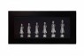 Quadro Decorativo 6 Budas A63xC123xE12 cm