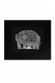 Quadro Decorativo Elefante Indiano em Metal  8x60x70 cm